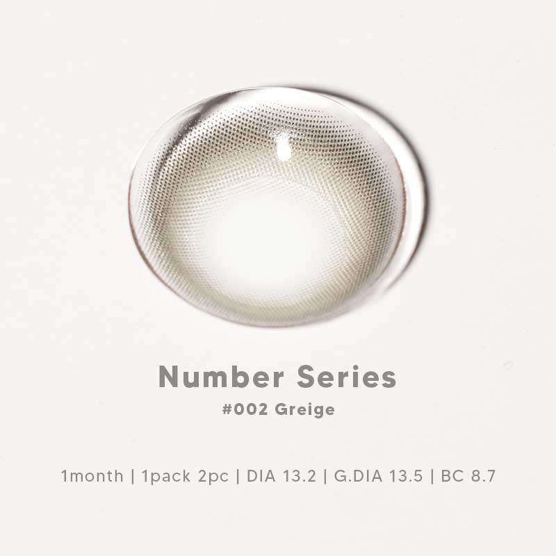 Number Series #001 Brown - eotd